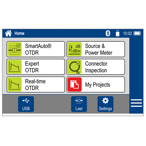 FlexScan FS300325 [Basic Kit], PON OTDR MM/SM 850/1300/1310/1550nm/BT